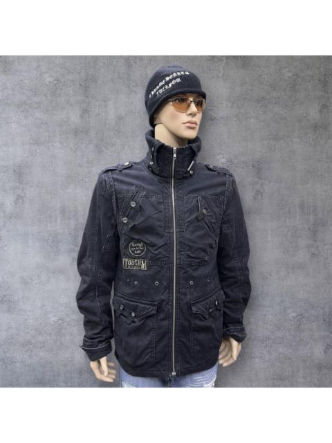 Other Designers ROCKSMITH - 🔥Grunge🔥Vintage Tough Jeansmith Rock & Roll Canvas Jacket