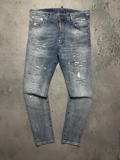 DSQUARED2 Dsquared2 1964 Distressed Skater Jeans Luxury Pants y2k 00s