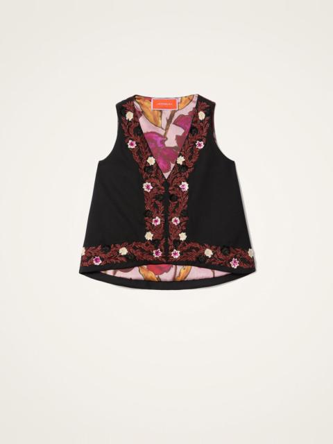 La DoubleJ V-Neck Scala Top