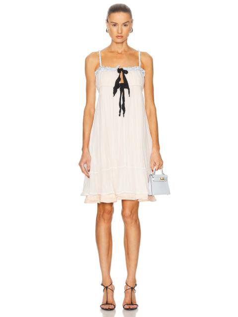 Jil Sander Sleeveless Mini Dress