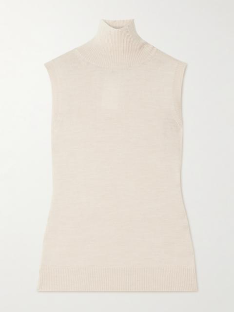 Sportmax Vertigo Wool Turtleneck Tank