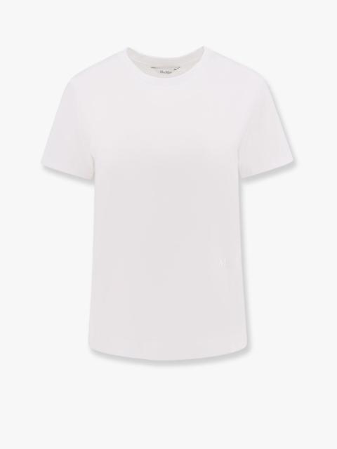 Max Mara Max Mara Women Nerina Cotton T-Shirt With Max Mara Embroidery