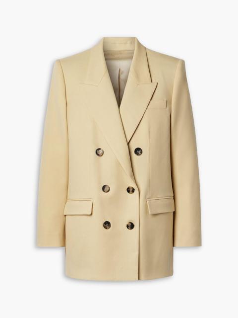 Isabel Marant Nevimea double-breasted wool-twill blazer