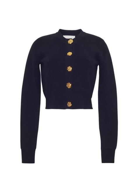 Cara Cara Ellery Cardigan
A Timeless Wardrobe Staple with Elegant Gold Floral Buttons