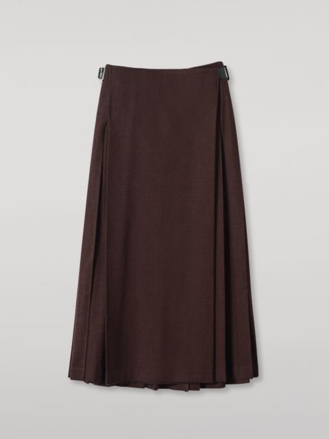 Johnstons of Elgin Le Kilt | Johnstons of Elgin Brown Long Kilt