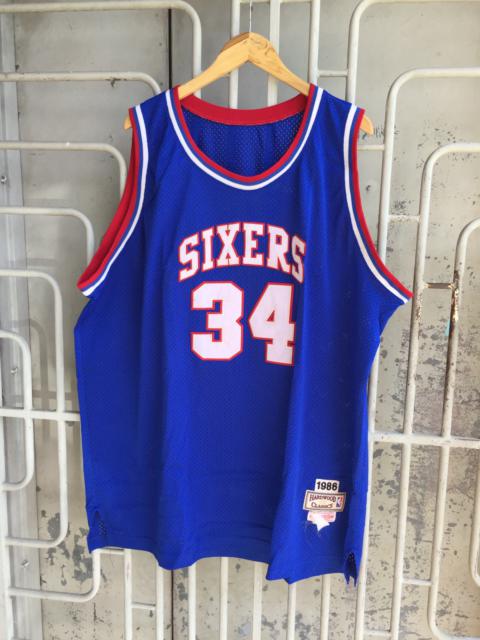 Other Designers Vintage - Vintage 80s Sixers 34 NBA Classics Jersey