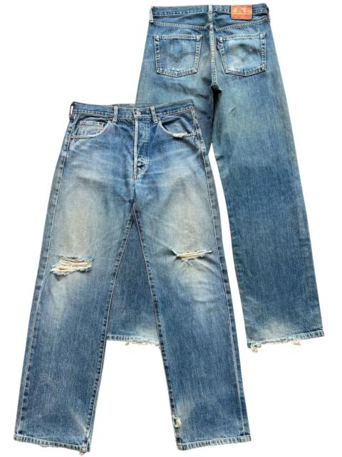Levi's Vtg Levis 503B Big E Selvedge Distressed Denim Jeans 32x31