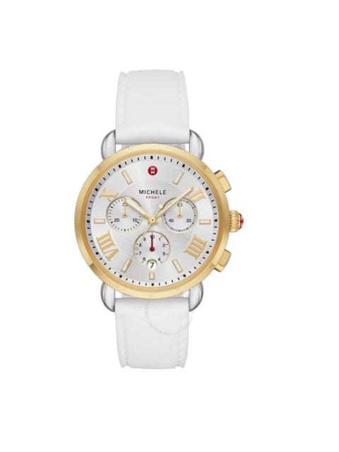 Michele - Michele Sport Sail Chronograph Quartz Silver Dial Ladies Watch MWW01P000017
