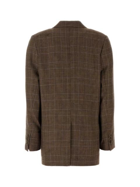 A.P.C. A.P.C. Women Embroidered Wool Annie Blazer