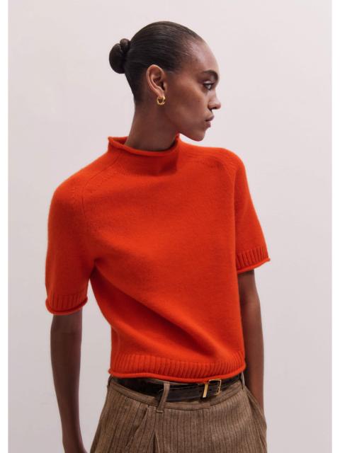 ME+EM Roll Trim Knit Tee