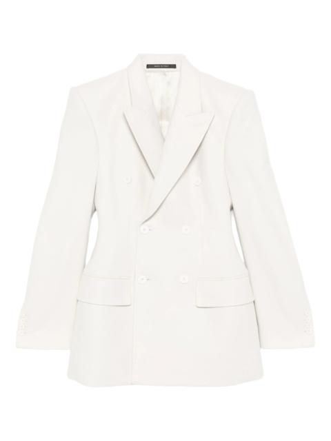 BALENCIAGA double-breasted hourglass blazer