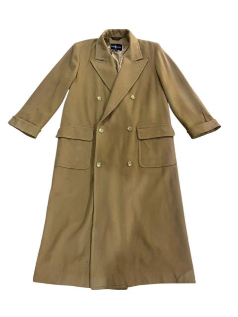Other Designers Polo Ralph Lauren × Ralph Lauren × Vintage - VINTAGE POLO RALPH LAUREN WOOL D. BREASTED TRENCH COAT