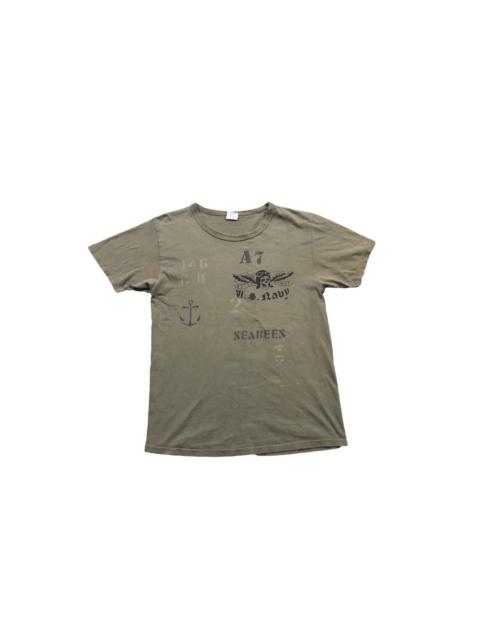 Other Designers Buzz Rickson's - Buzz Rickson Us Navy Usn Made in Usa Tee