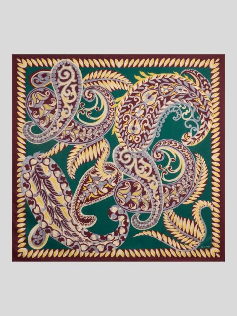 Etro FLORAL PAISLEY SILK SCARF