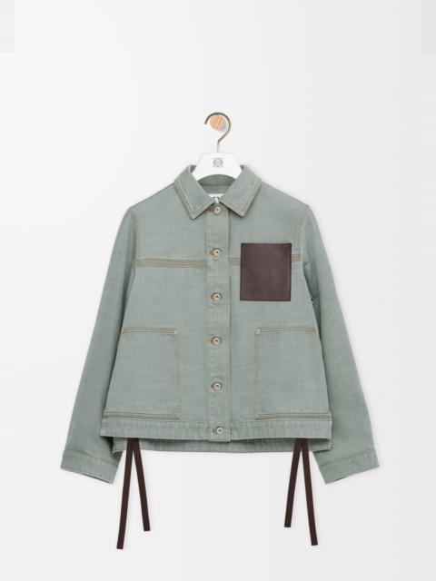Loewe Workwear jacket in denim