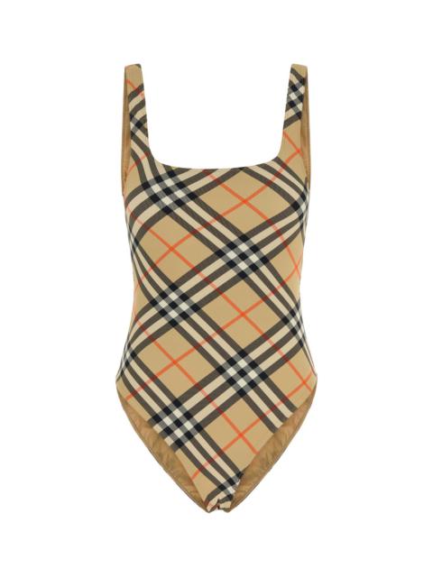 Burberry Printed stretch nylon swimsuit | gebnegozionline