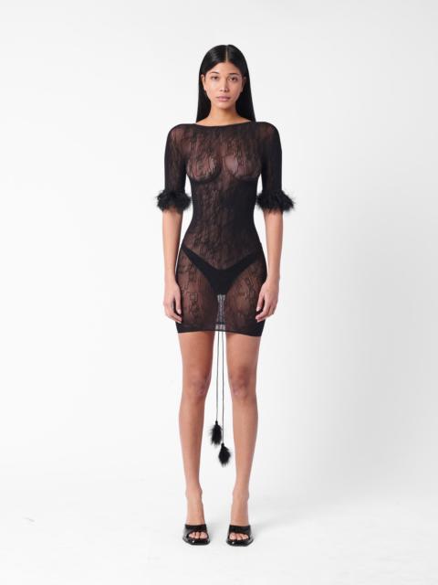 POSTER GIRL VANDERPOOL DRESS BLACK