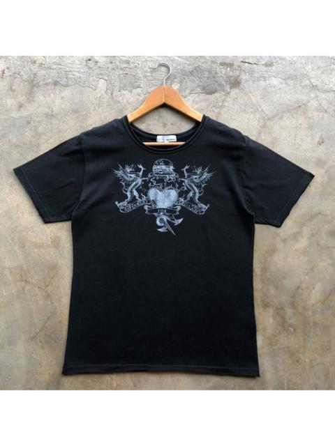 DSQUARED2 M2SQUARED dragon black paradise tshirt