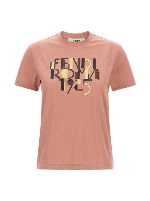FENDI Fendi Women 'Fendi Roma 1925' T-Shirt