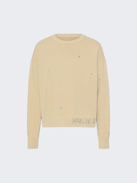 Maison Margiela Sweatshirt Beige