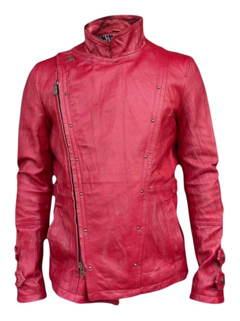 Other Designers Tornado Mart Japan Gothic Red Leather Leather Jacket LGB