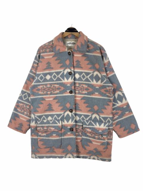 Other Designers Vintage Tea Tam Fleece Duffle Coat Navajo