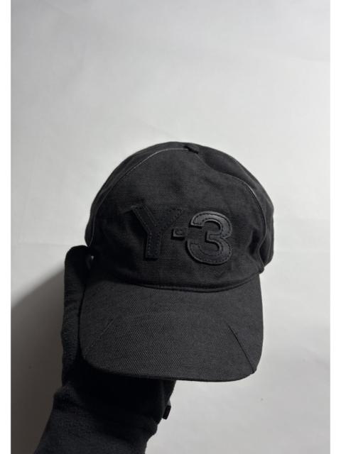 Y-3 Y-3 BY YOHJI YAMAMOTO UNCONSTRUCTED CANVAS CLOSE CAP