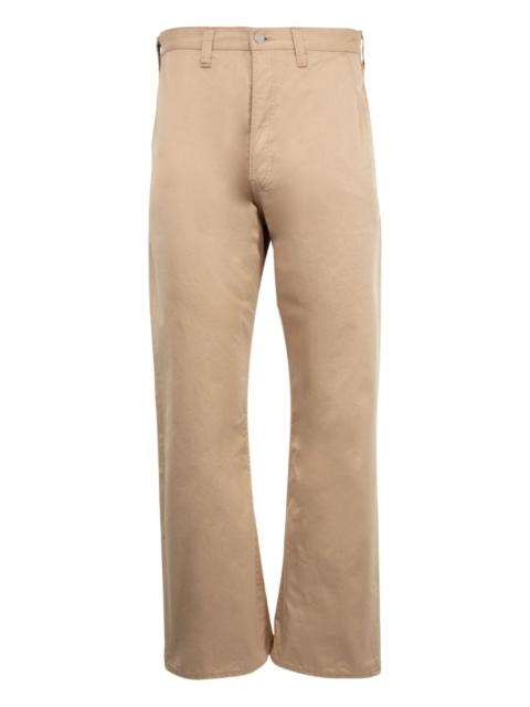 FULLCOUNT flat cotton trousers