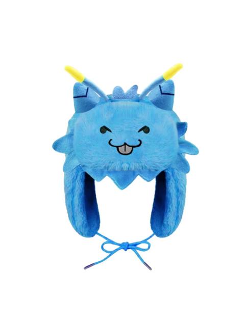 Other Designers Cartoon Anime Gnarpy Regretavator Ushanka Blue Hat Cute Y2K Warm Winter Hat