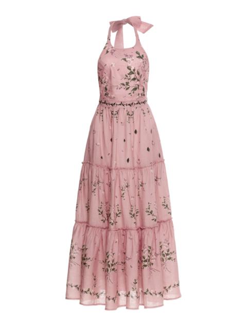 Agua by Agua Bendita Consuelo Wisteria Midi Dress