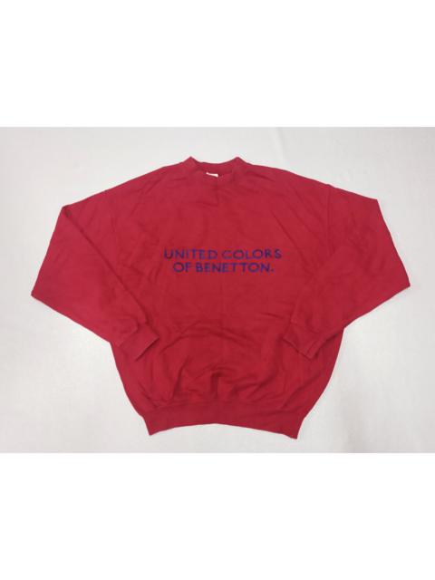 Other Designers United Colors Of Benetton × Vintage - 🔥Vtg UNITED COLORS OF BENETTON Sweatshirt Made In Italy
