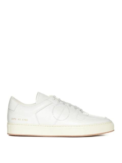 Common Projects Men's Off White Decades Low-Top Sneakers