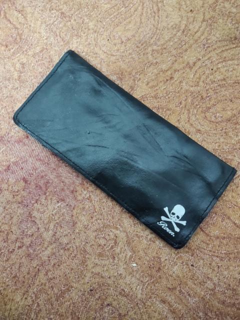 Roen Roen Skull Leather Long Wallet