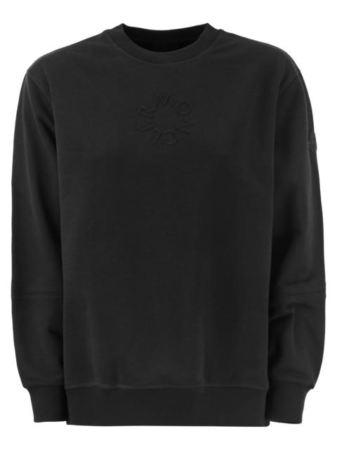 Moncler Sweatshirt With Embossed Logo