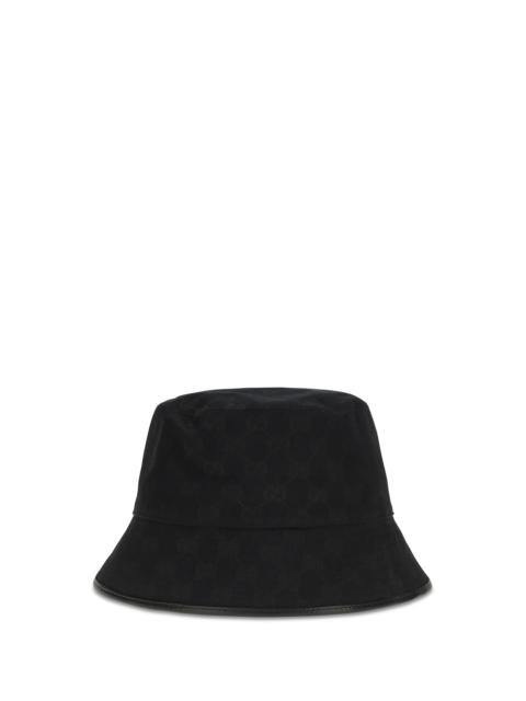 GUCCI Gucci GG Cotton Canvas Bucket Hat Black