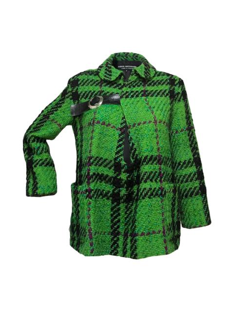 JUNYA WATANABE Fall Winter 2001 Check Tweed Knit Sweater