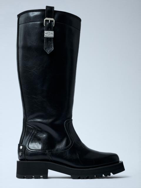 GANNI Studs High Boots