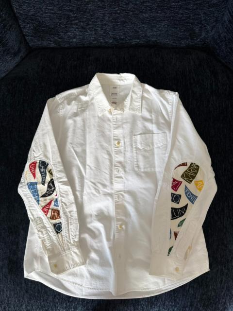 visvim visvim SS19 ALBACORE LUNGTASHIRT L/S GIZA White Cotton Shirt