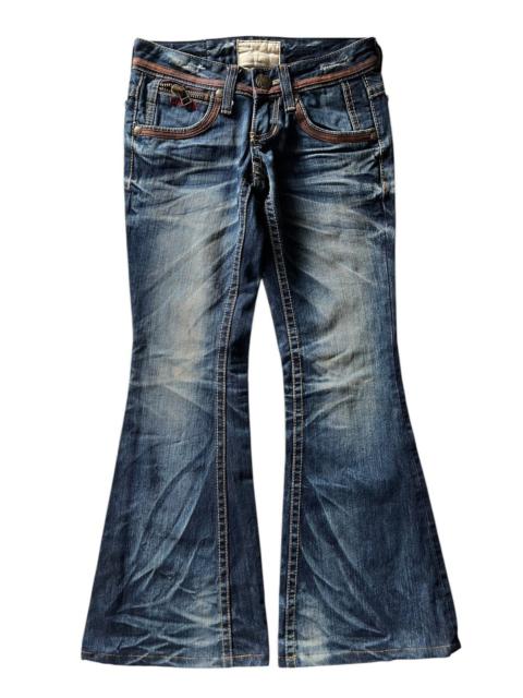 Other Designers If Six Was Nine - Lolita Whisker Wash Flared Jeans