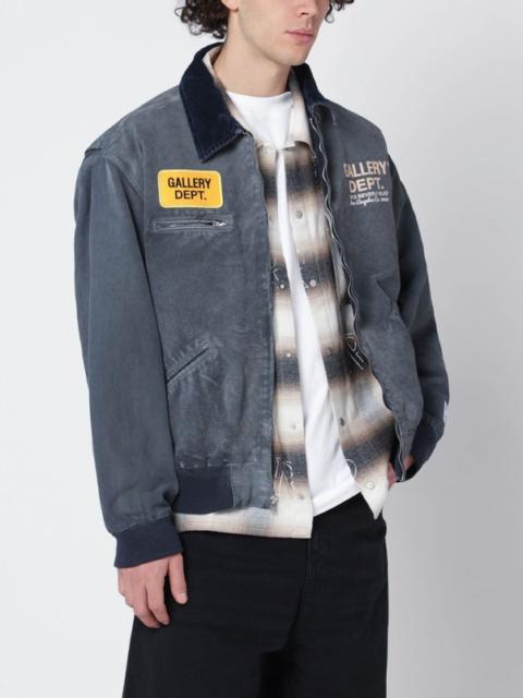 GALLERY DEPT. Navy cotton zip jacket