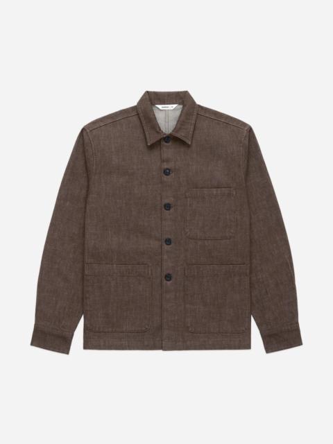3sixteen Shop Jacket - Brown Denim