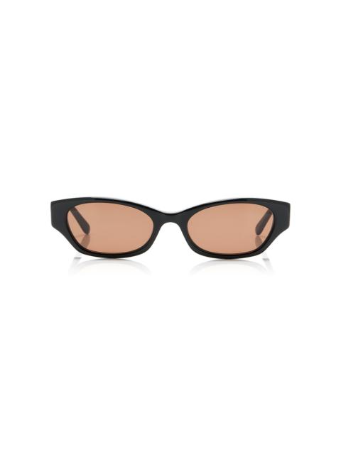 DMY STUDIOS Exclusive Suki Square-Frame Acetate Sunglasses black