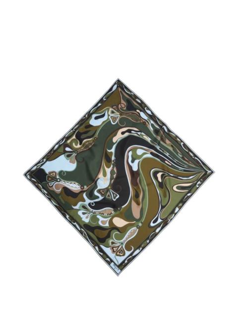 PUCCI Emilio Pucci Women Foulard 90X90 Silk Twill