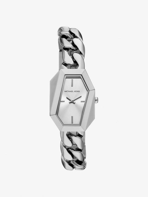 MICHAEL KORS Mini Suri Silver-Tone Watch