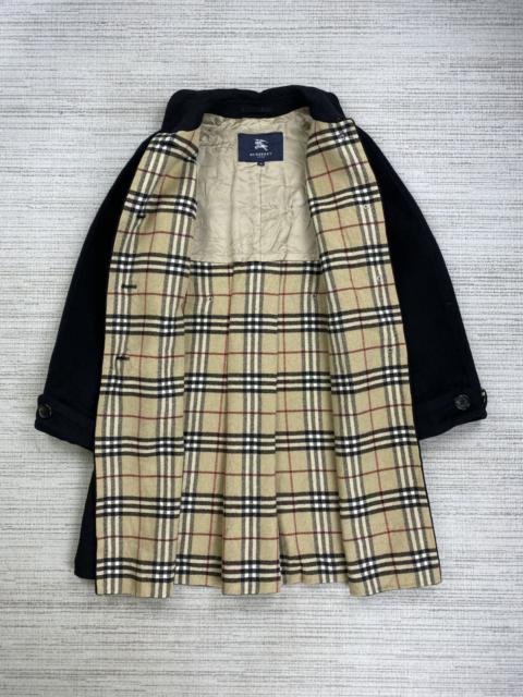 Other Designers Burberry × Vintage - Vintage 90s Burberry London Nova Check Wool Trench Coat