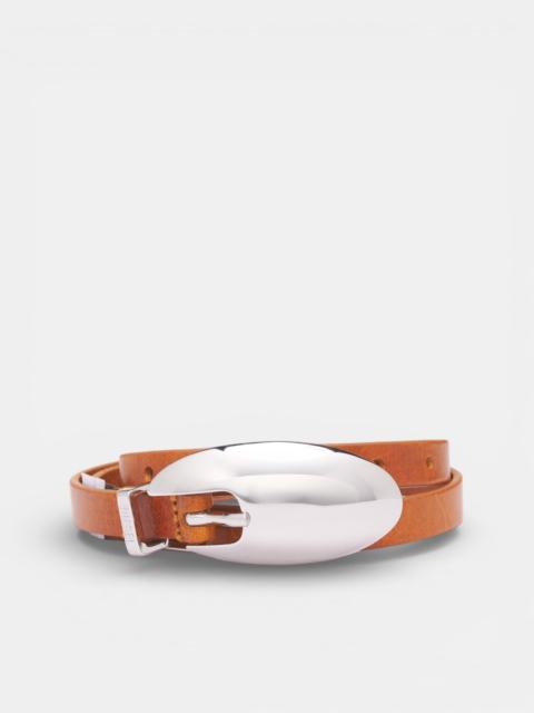 Diesel B-Rop Logo 15mm Leather Belt