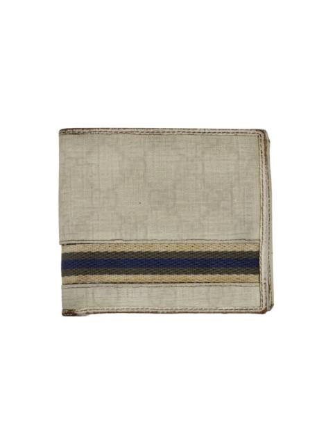 GUCCI Gucci GG Supreme Signature Web Bifold Wallet - White