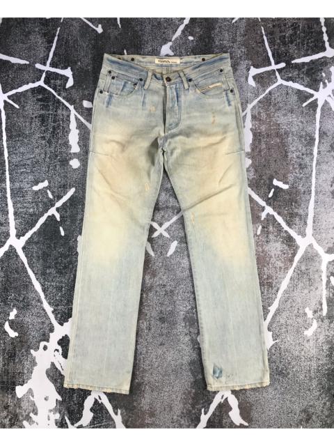 Other Designers Japanese Brand - Ossa Mondo Jeans Rusty Faded Blue Denim KJ750