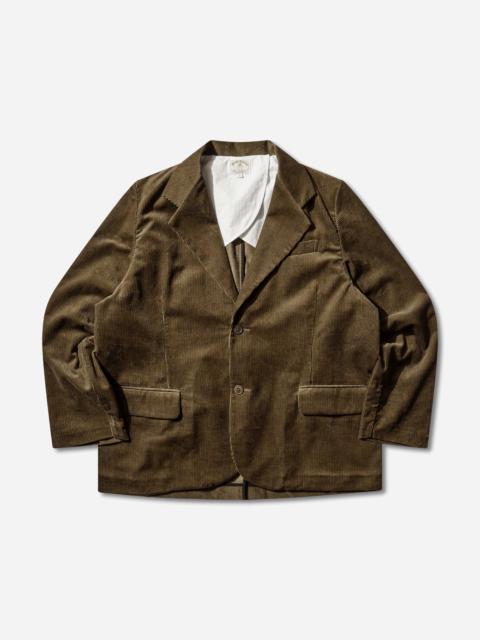 BRAIN DEAD Brooks Brothers California Suit Jacket Brown