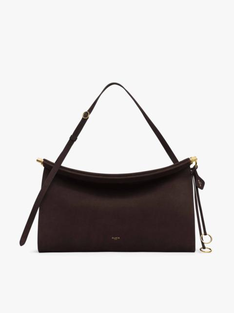 Alaïa LE CLICK EAST WEST LARGE BAG IN NUBUCK